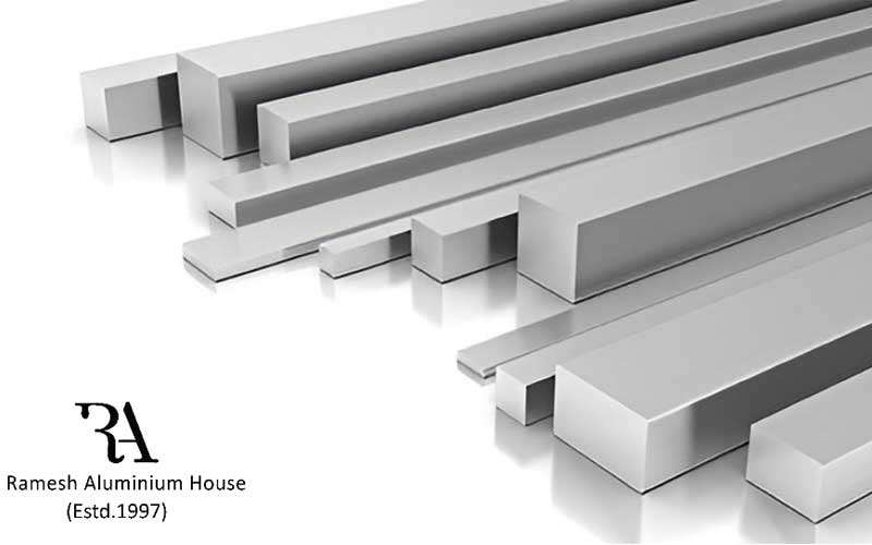 Aluminium Square Bars raw material supplier in ahmedabad